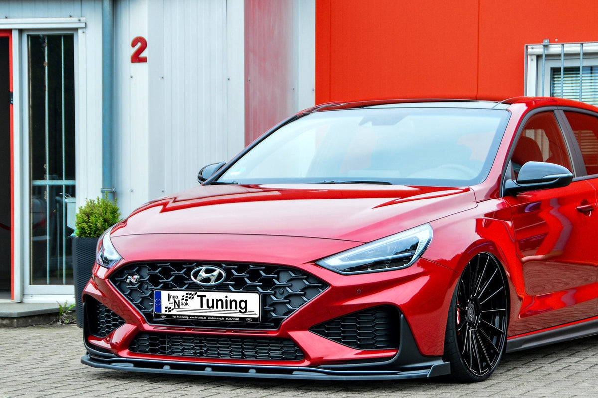 Ingo Noak Tuning Bodykit für Hyundai i30N ab 2021, Performance Facelift, sichtbare Frontstoßstange und Seitenteile