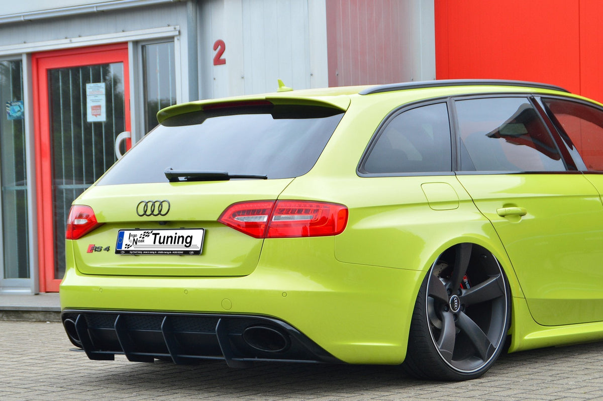 Bodykit für Audi RS4 B8 8K Baujahr 2012-2015, Ingo Noak Tuning, inklusive Frontstoßstange, Seitenschweller und Heckdiffusor