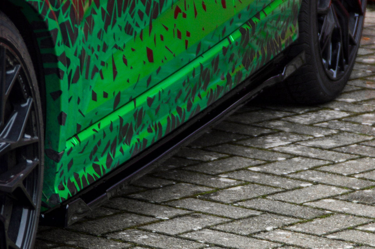 Bodykit für Audi Q2 GA Bj.2016-2020 von Ingo Noak Tuning, zeigt Stoßstangen, Seitenschweller und Frontpartie.