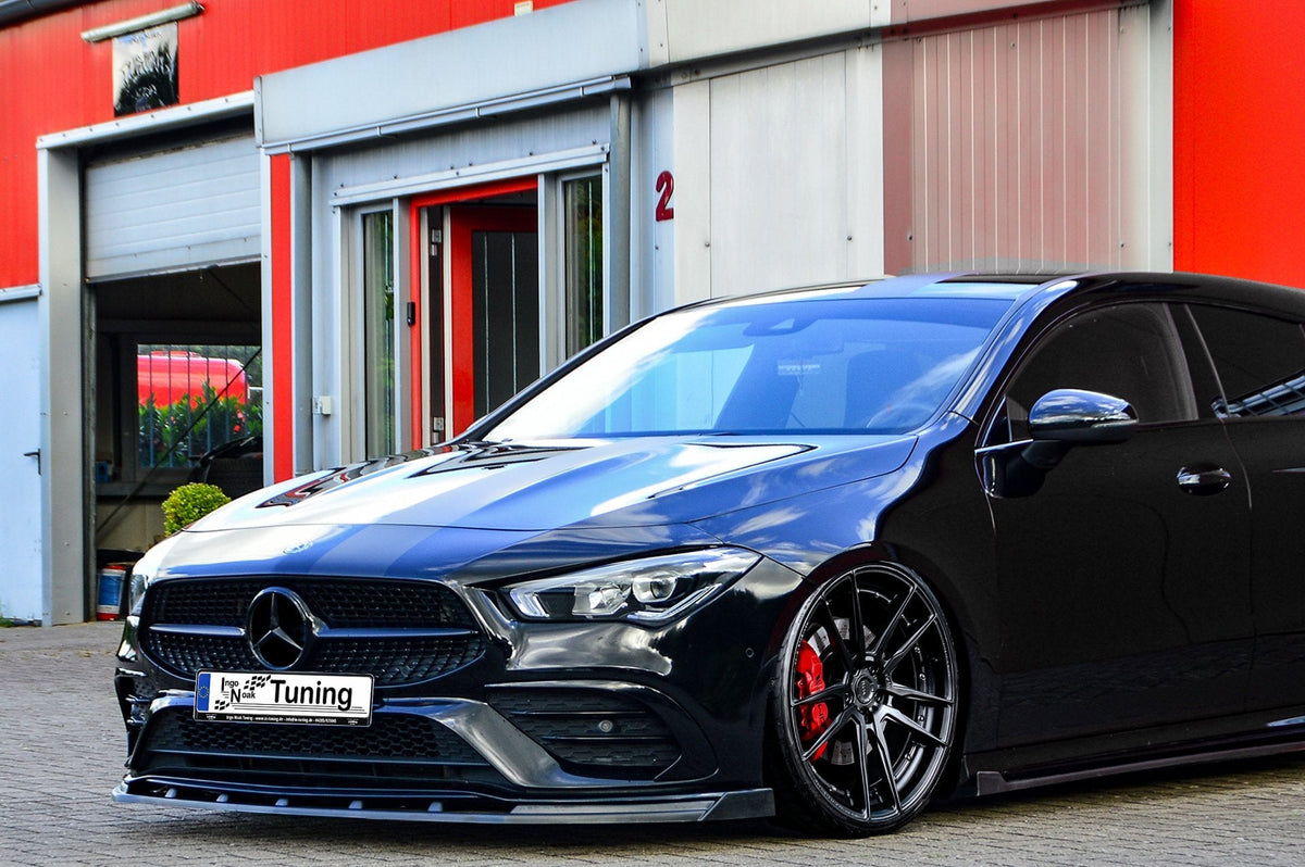 Cuplippe Spoilerlippe mit Wing ABS Mercedes CLA AMG-Line C118 X118 - Ingo Noak Tuning