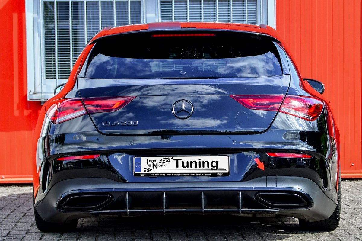 Gefräster Heckansatz für Mercedes CLA X118 Shooting Brake AMG-Line ab Bj.:2019