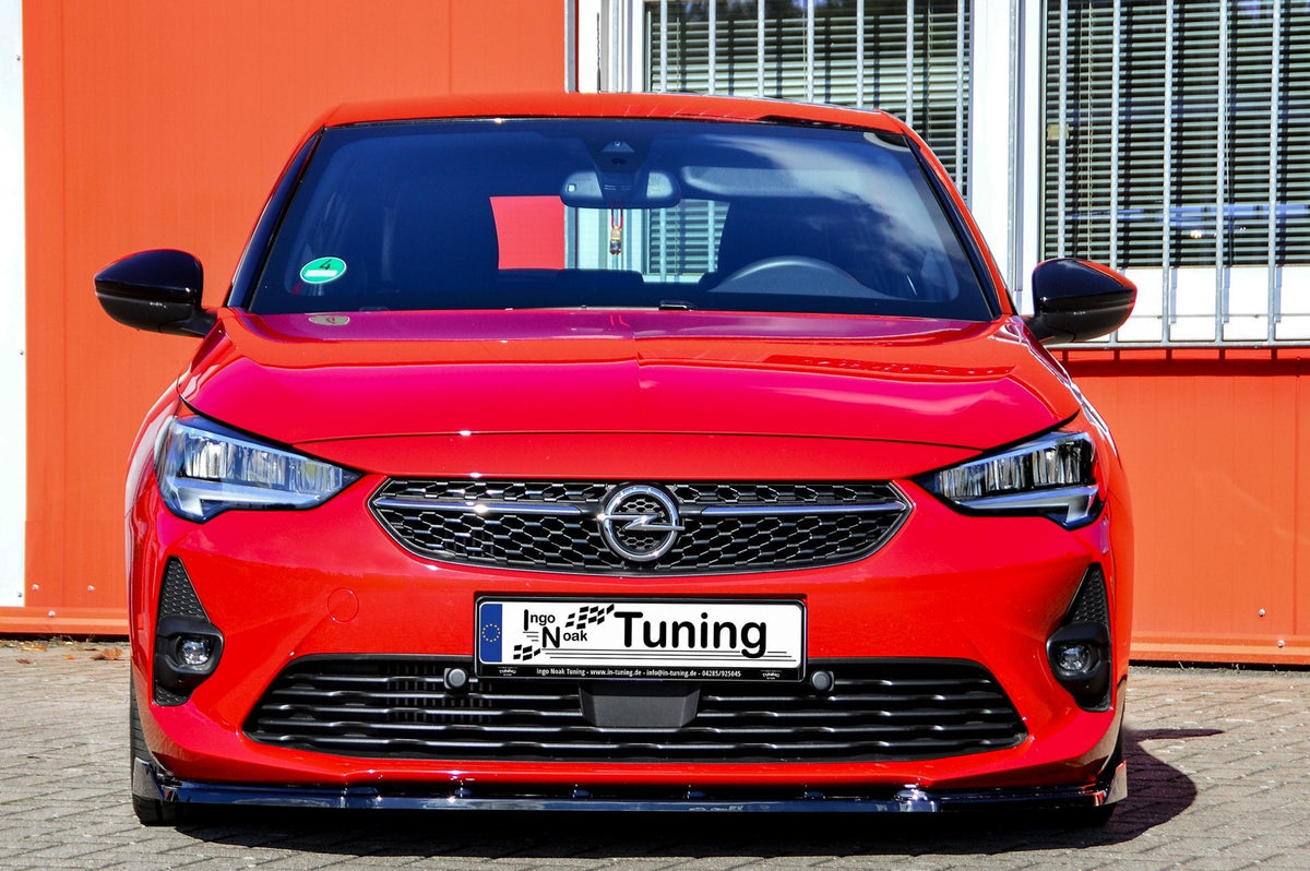 Cup Frontspoilerlippe mit Wings für Opel Corsa F ab Bj.2019