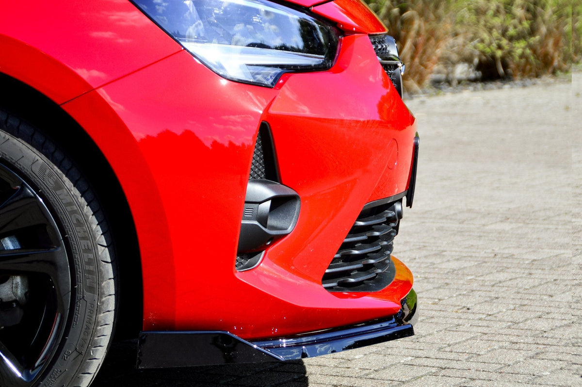 Cup Frontspoilerlippe mit Wings für Opel Corsa F ab Bj.2019