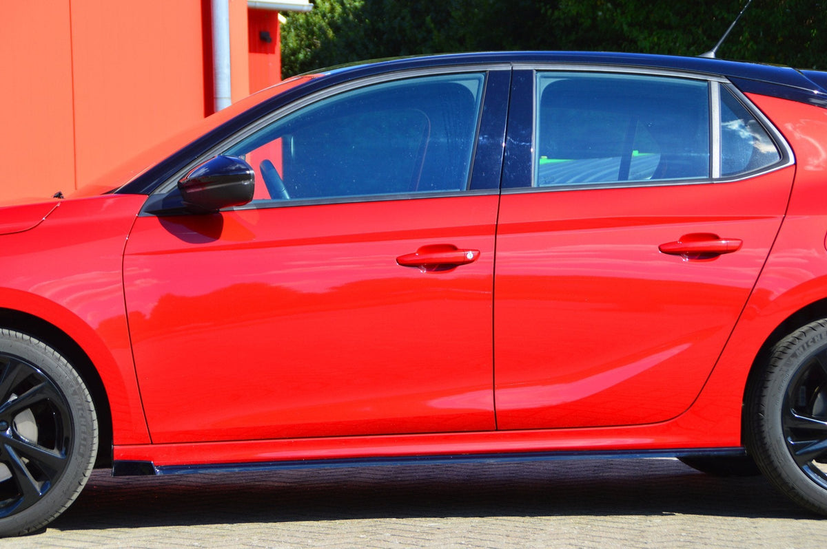 Seitenschweller mit Wing vorne für Opel Corsa F