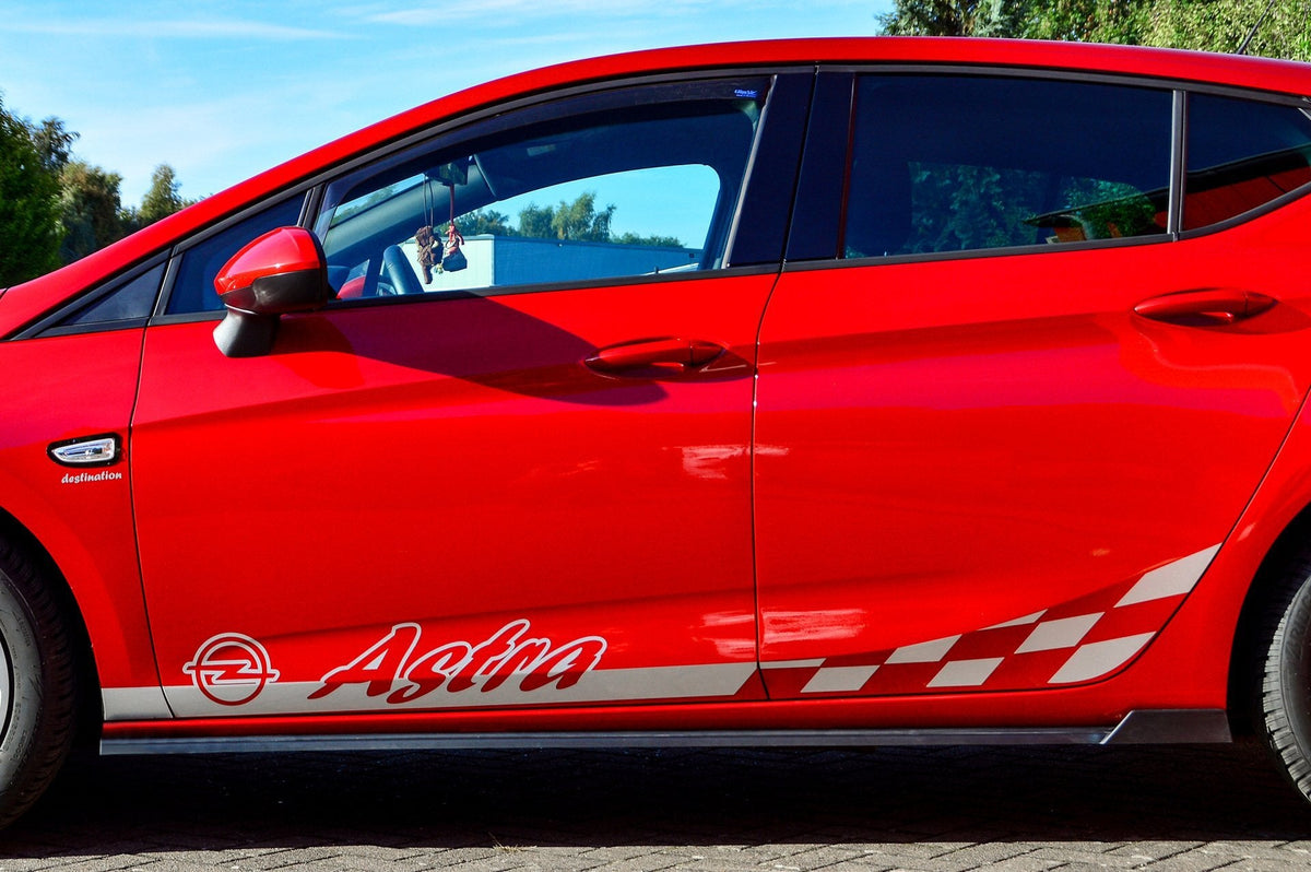 Seitenschweller mit Wing hinten für Opel Astra K