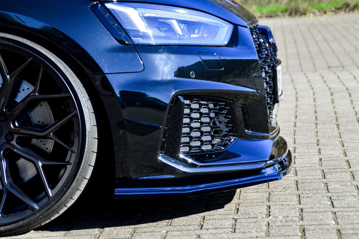 Frontspoilerlippe für Audi RS5 F5 B9, Ingo Noak Tuning, aerodynamischer Auto-Frontschutz, hochwertiges Karosserie-Upgrade
