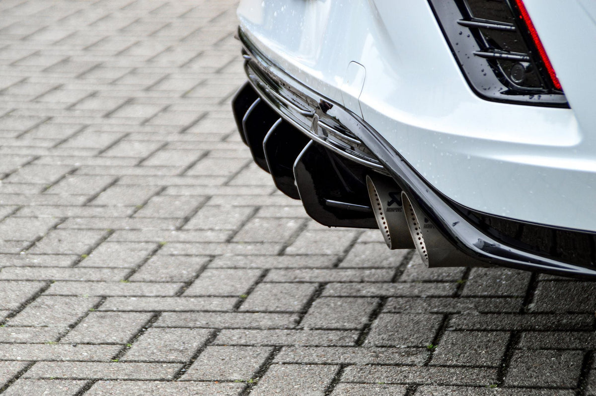 Gefräster Heckdiffusor aus ABS für VW T-ROC R Bj.2019-20121