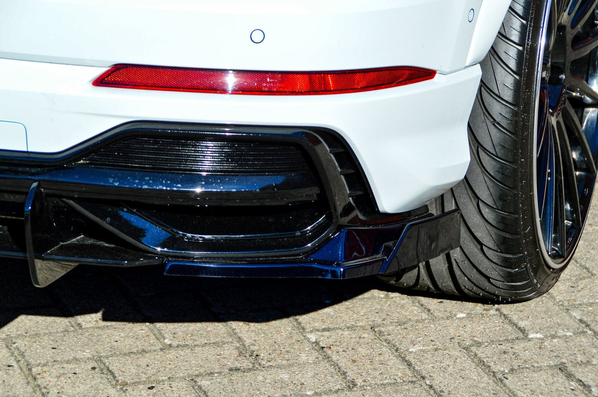 Heckansatz Seitenteilemit Wings für Audi Q3 mit S-Line F3