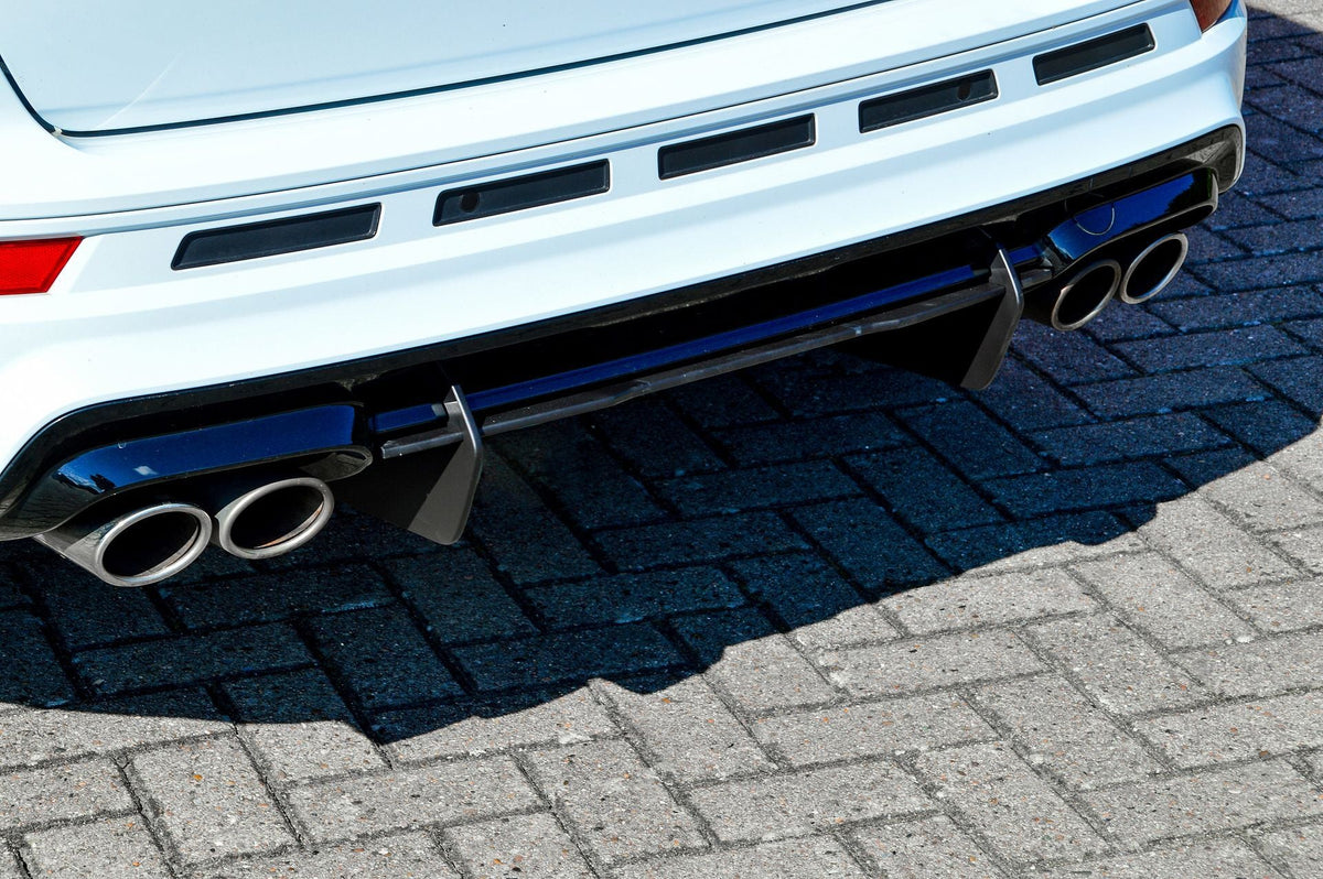 Gefräster Heckansatz Diffusor für Cupra Ateca 5FP mit Anhängerkupplung von Ingo Noak Tuning, aus hochwertigem Material gefertigt