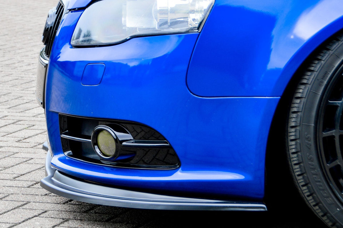 Vorne Spoilerlippe V2 für Audi A4 B7 Avant S-Line, Ingo Noak Tuning, aus hochwertigem Kunststoff, für sportliches Design