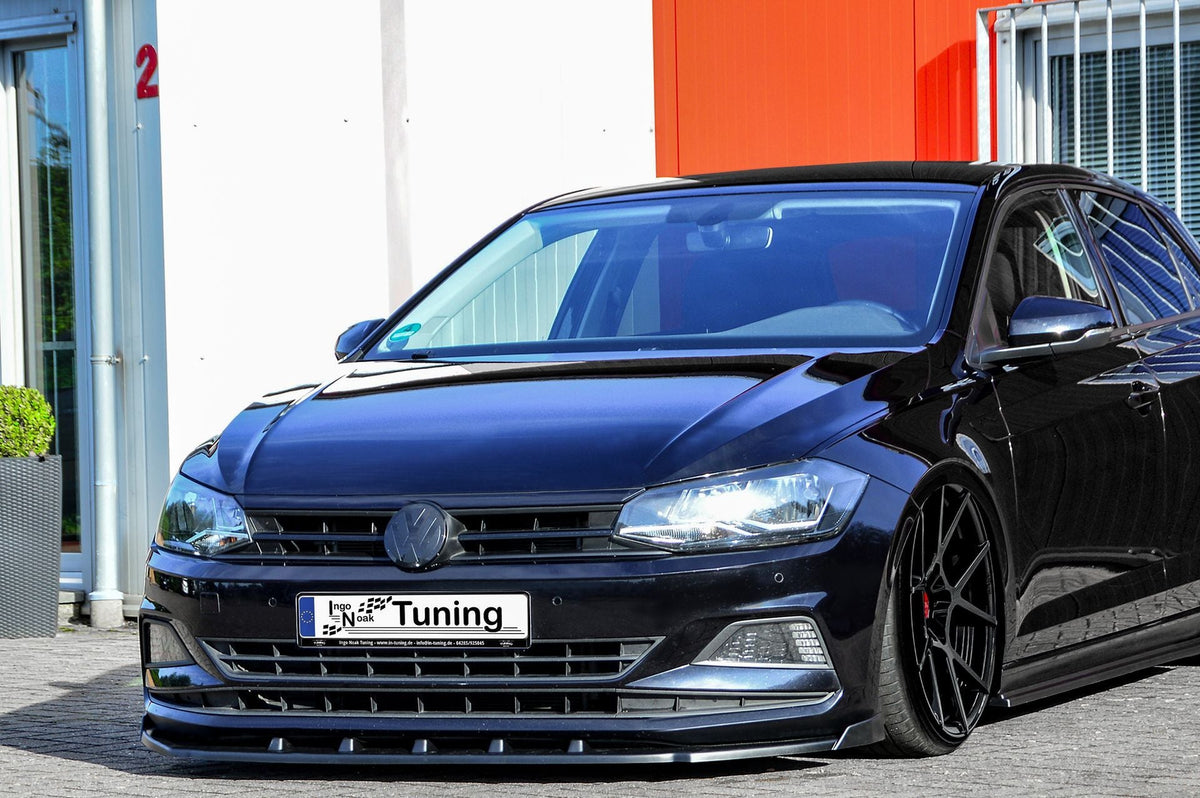 Spoilerschwert Cuplippe V2 mit Wings für VW Polo 6 2G - Ingo Noak Tuning