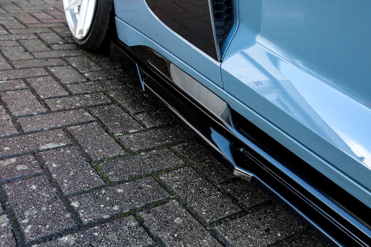 Cup Seitenschweller mit Wings vorne und hinten für Audi R8 4S Facelift ab Bj. 2019