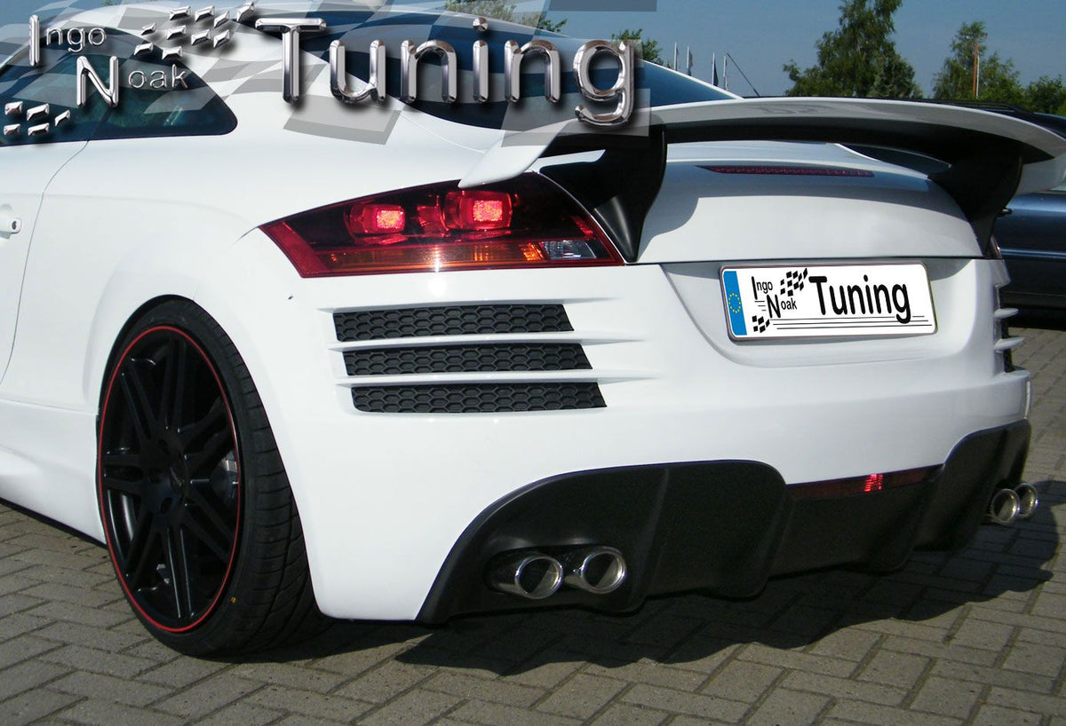 GFK Heckflügel Ducktail für Audi TT 8J Coupe und Roadster, Tuning-Teil von GFK Ingo Noak, aus glasfaserverstärktem Kunststoff