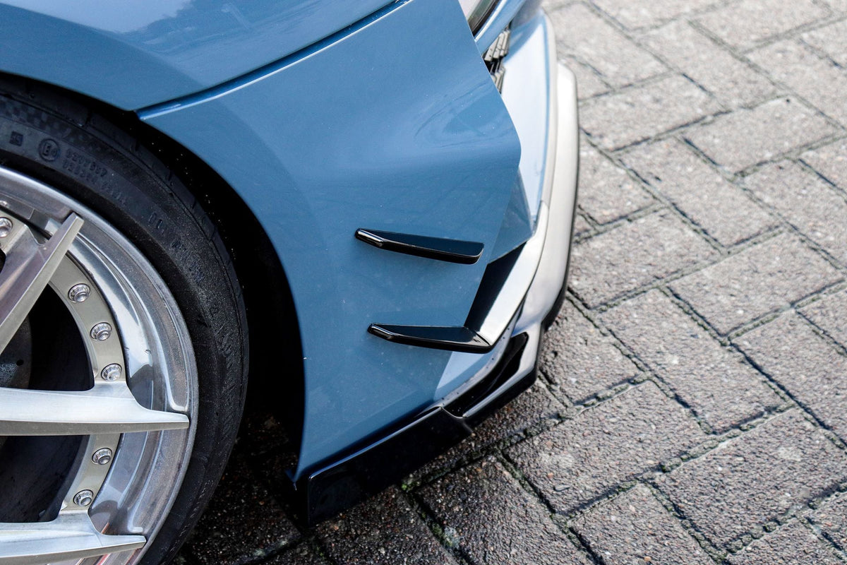 4 tlg. Flaps Luftführung aus ABS für Audi R8 4S Facelift