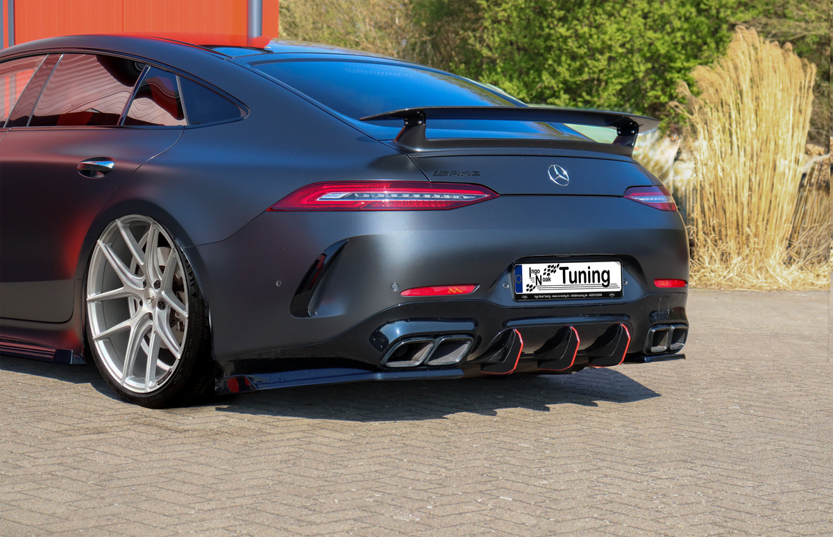 Gefräster Heckansatz für Mercedes AMG GT 63S 4-Türer X290