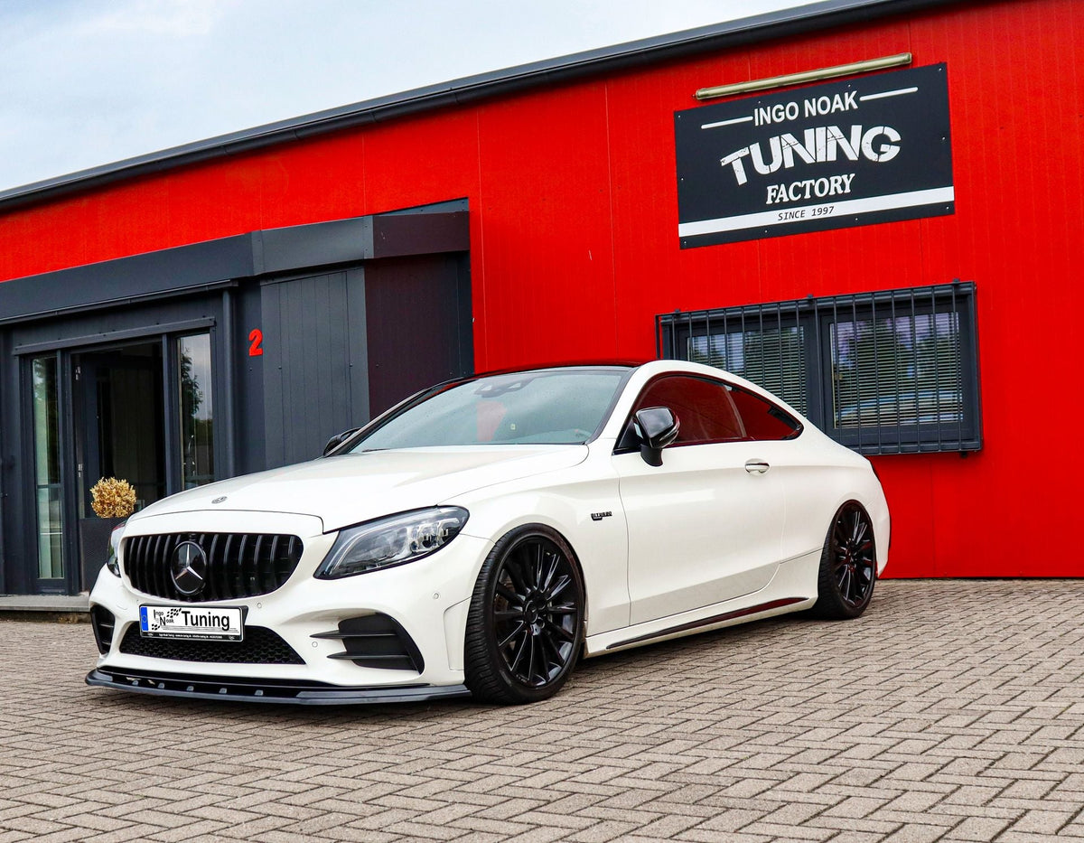 Cuplippe Frontspoilerlippe aus ABS für Mercedes Benz C43 AMG Facelift - Ingo Noak Tuning
