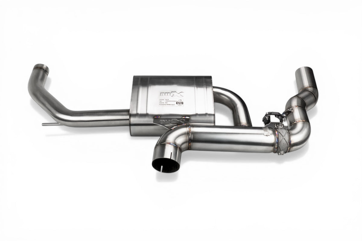 EGO-X Abgasanlage 3,5" VW Volkswagen Tiguan 2 2,0 TSI 4 Motion (AX/AW1) (Motor DNPA 180KW/245PS) mit ECE