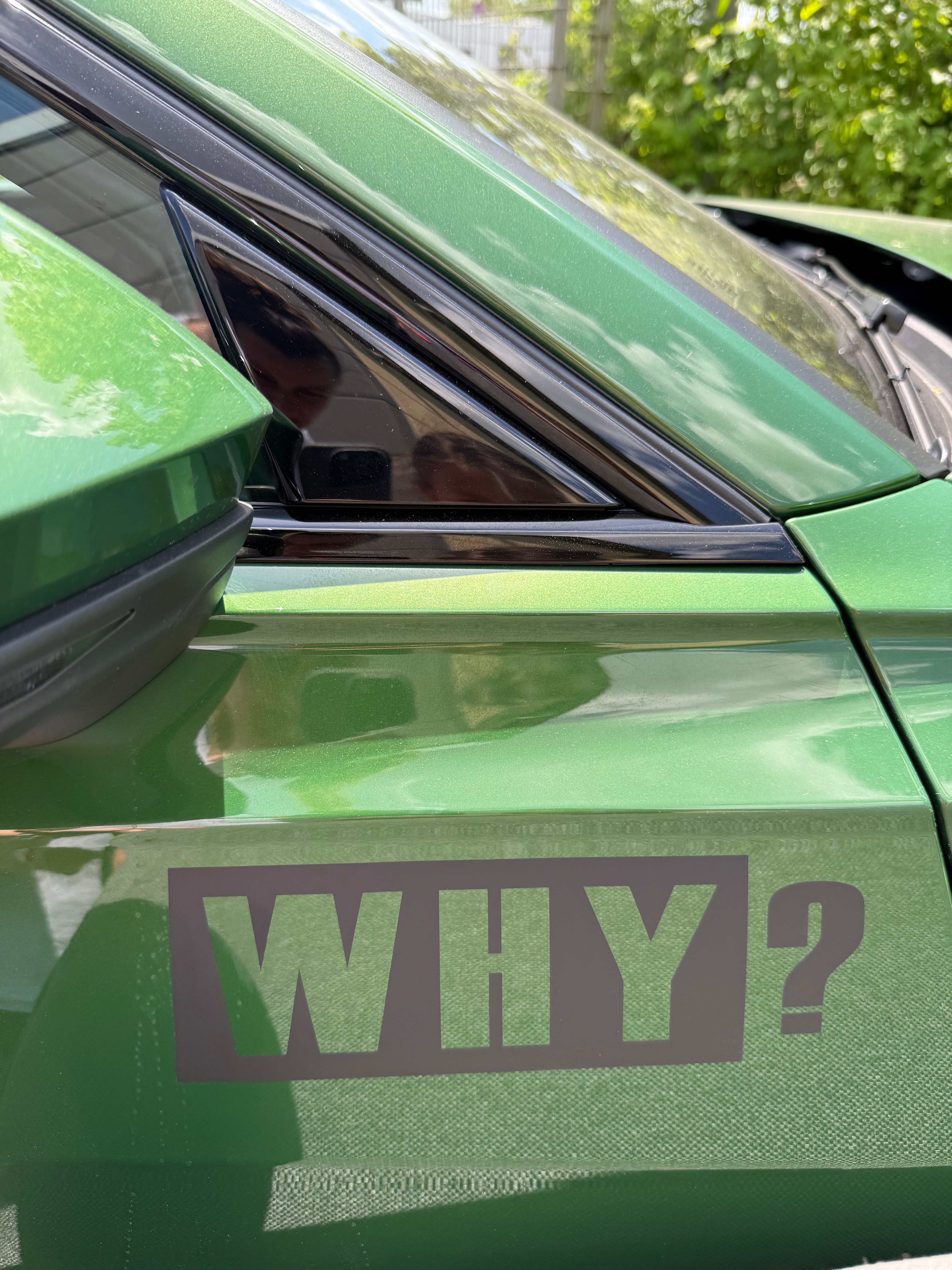 WHY? AUFKLEBER 2 Stück (Kopie)