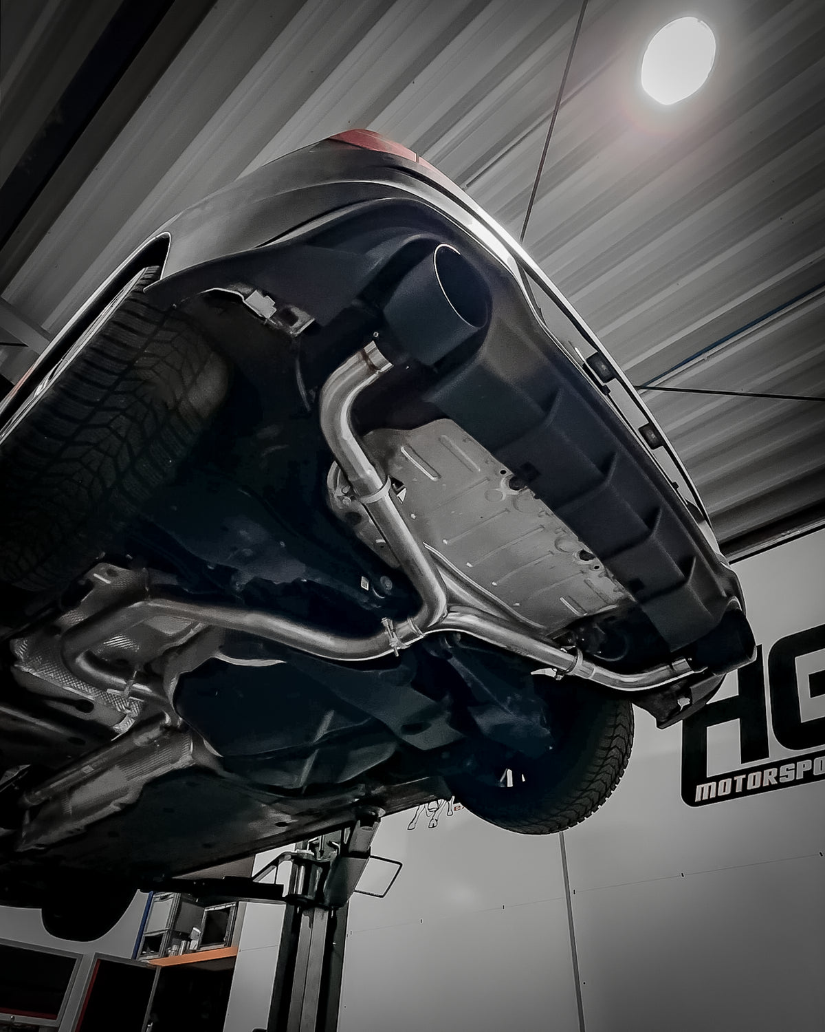 Bull-X Race Abgasanlage 3" Y-Style "VAG02" 2,0 TSI Golf 8 GTI / Glubsport