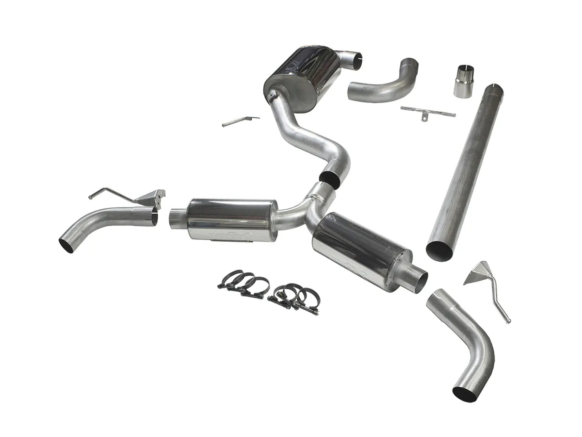 Bull-X Abgasanlage 3" Y-Style "VAG02" 1K Plattform 1.4/1.8-2.0 T(F)SI FWD (z.B. Golf 6, A3 8P)
