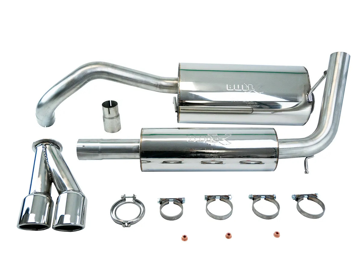 Bull-X ECE Abgasanlage 2.5" VW Polo 9N 1.8T GTI/ Cup Edition 150/180PS