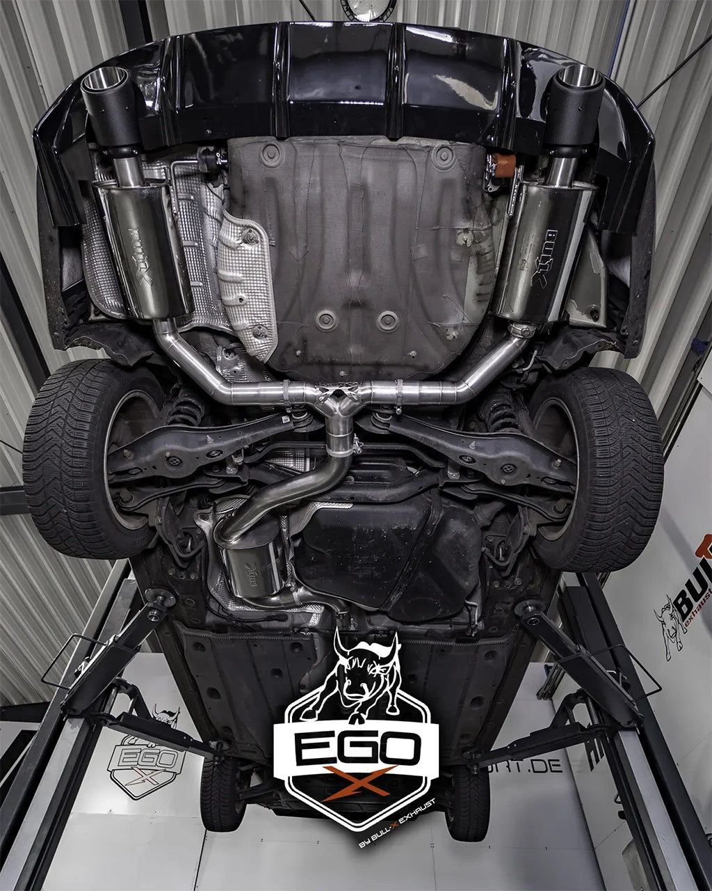 EGO-X Abgasanlage 3" Seat Leon 5F ST Cupra 265/280/290 (mit ECE*)