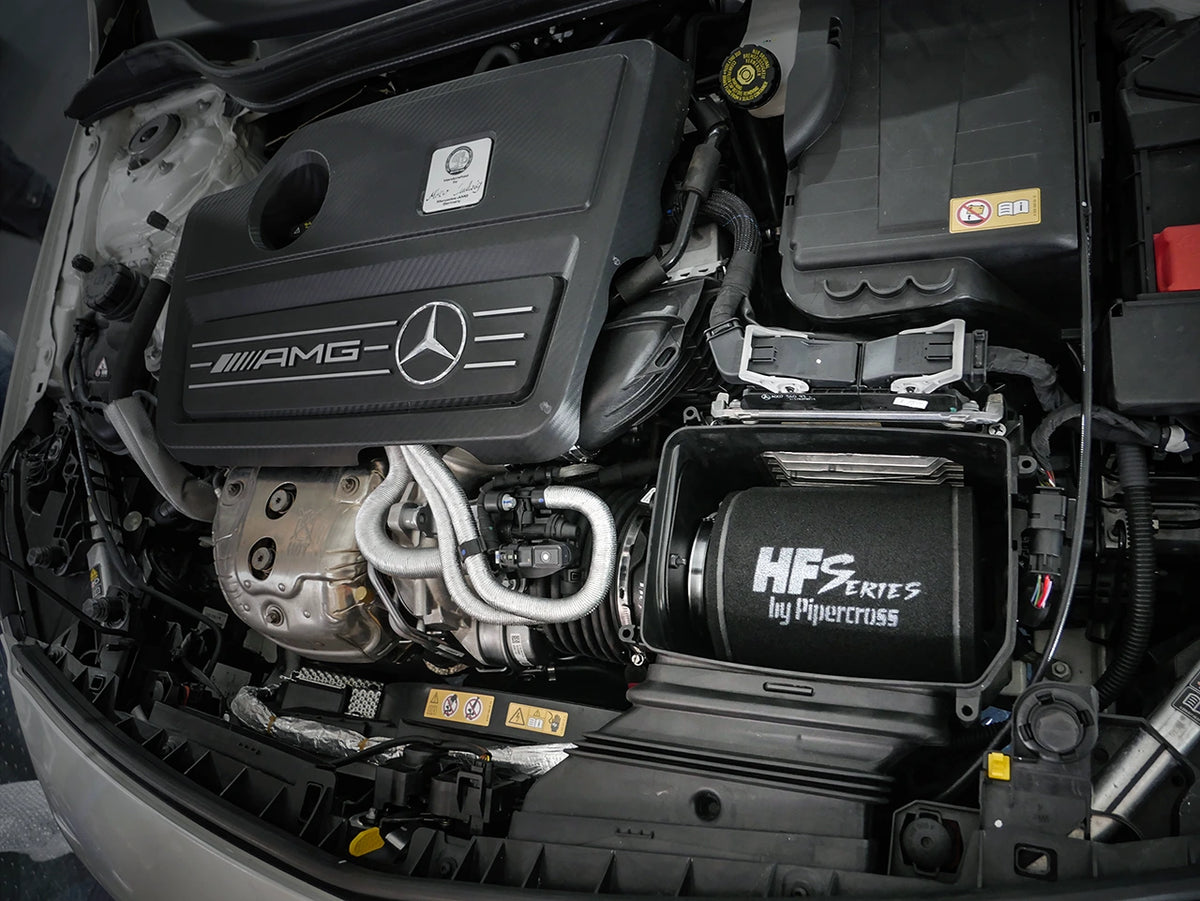 HF-Series 4" Intake Upgrade Kit Mercedes A45 W176, CLA45 117, GLA45 AMG X156