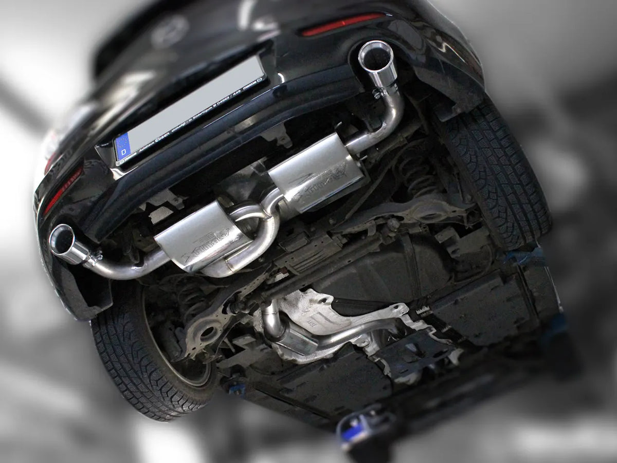 Bull-X ECE Abgasanlage 3" Y-Style Mazda 3 BL/BK MPS 260PS