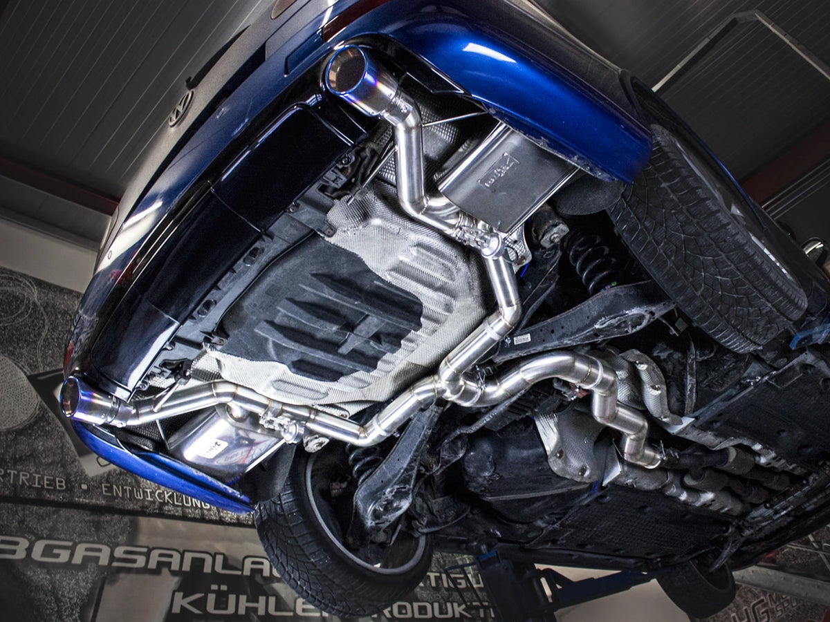 EGO-X Abgasanlage 3,5" VW Passat B6/B7 3C, Passat CC 3.2/3.6 FSI