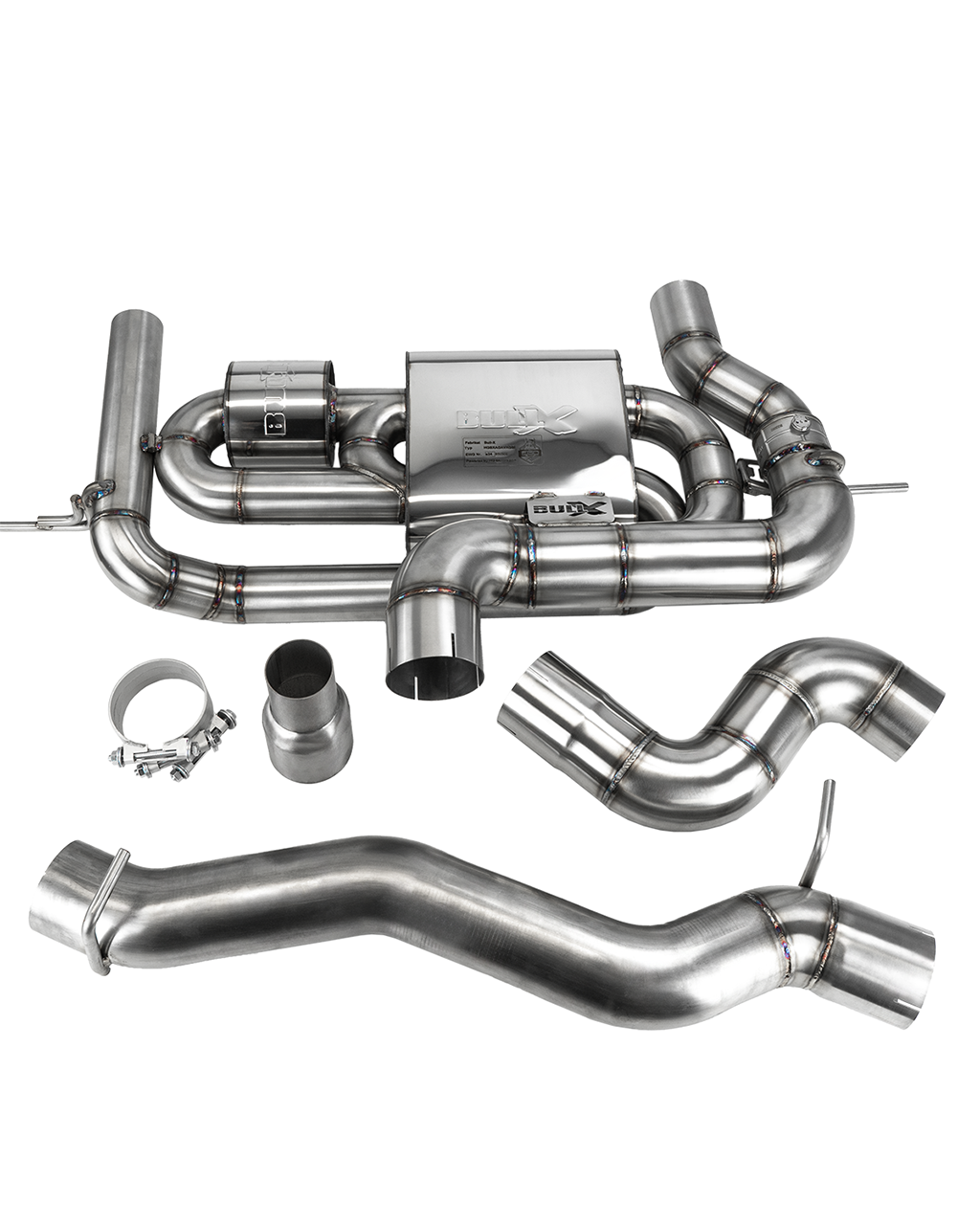 EGO-X Abgasanlage 3,5" Audi TT 8S quattro 230PS