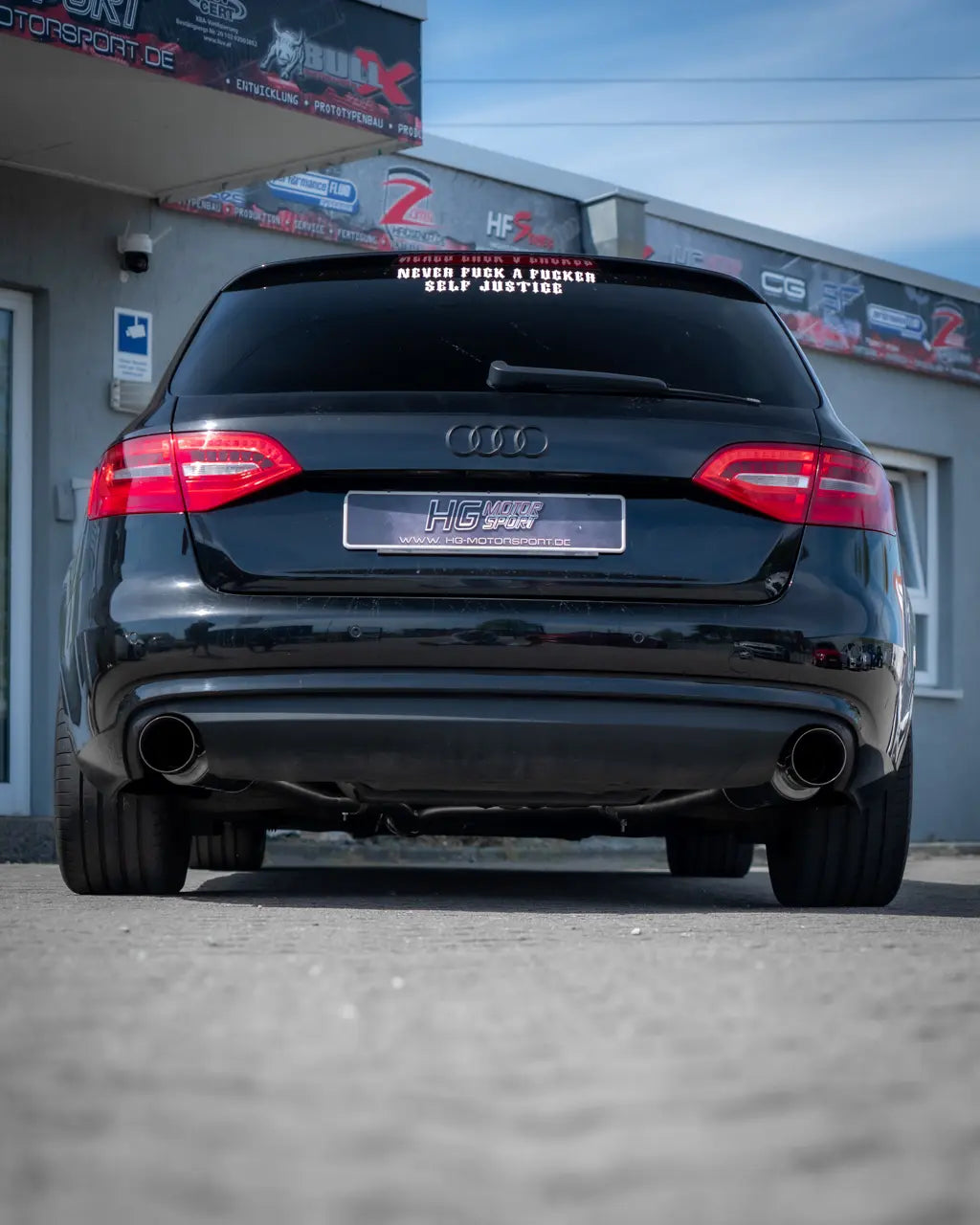 Bull-X ECE Abgasanlage 2,75" Audi A4/A5 B8 2.0-3.0 TDI