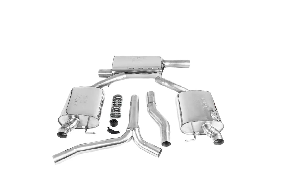 Bull-X ECE Abgasanlage 2,75" Audi A4/A5 B8 1.8-2.0 TFSI