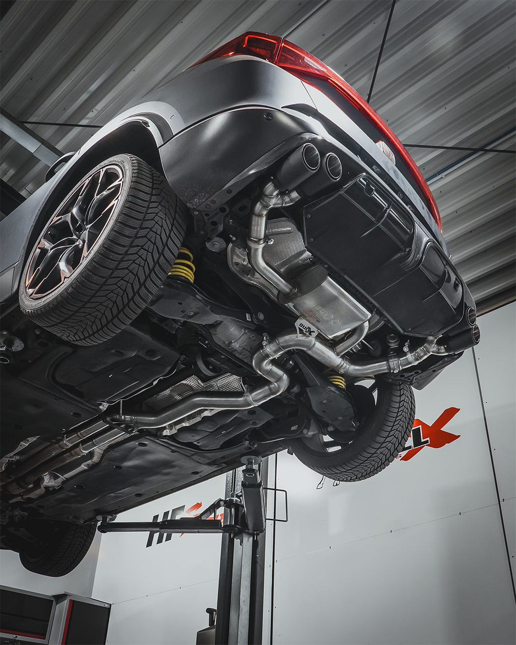 EGO-X Abgasanlage 3,5" Cupra Formentor VZ5 2.5 TSI 390PS 4Drive OPF