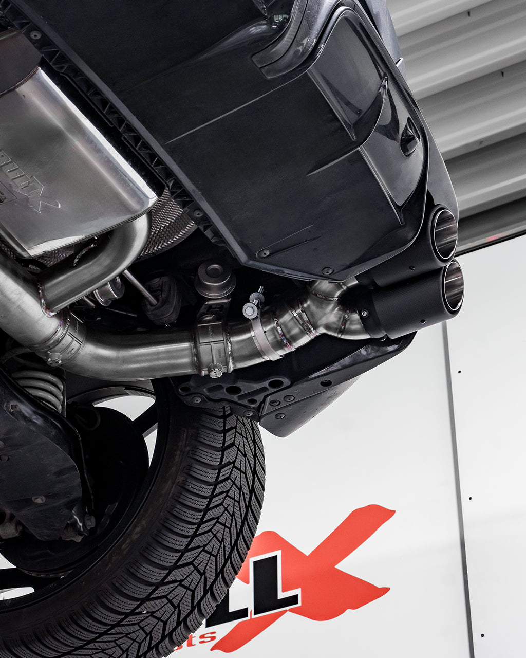 EGO-X Abgasanlage 3,5" Cupra Formentor VZ5 2.5 TSI 390PS 4Drive OPF
