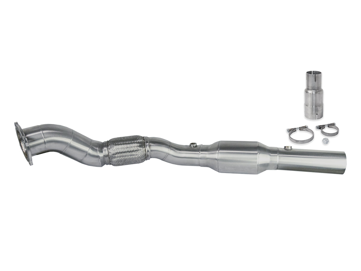 Bull-X Downpipe 3,5" VAG 1.8T Frontantrieb (z.B. Golf 4, A3 8L)