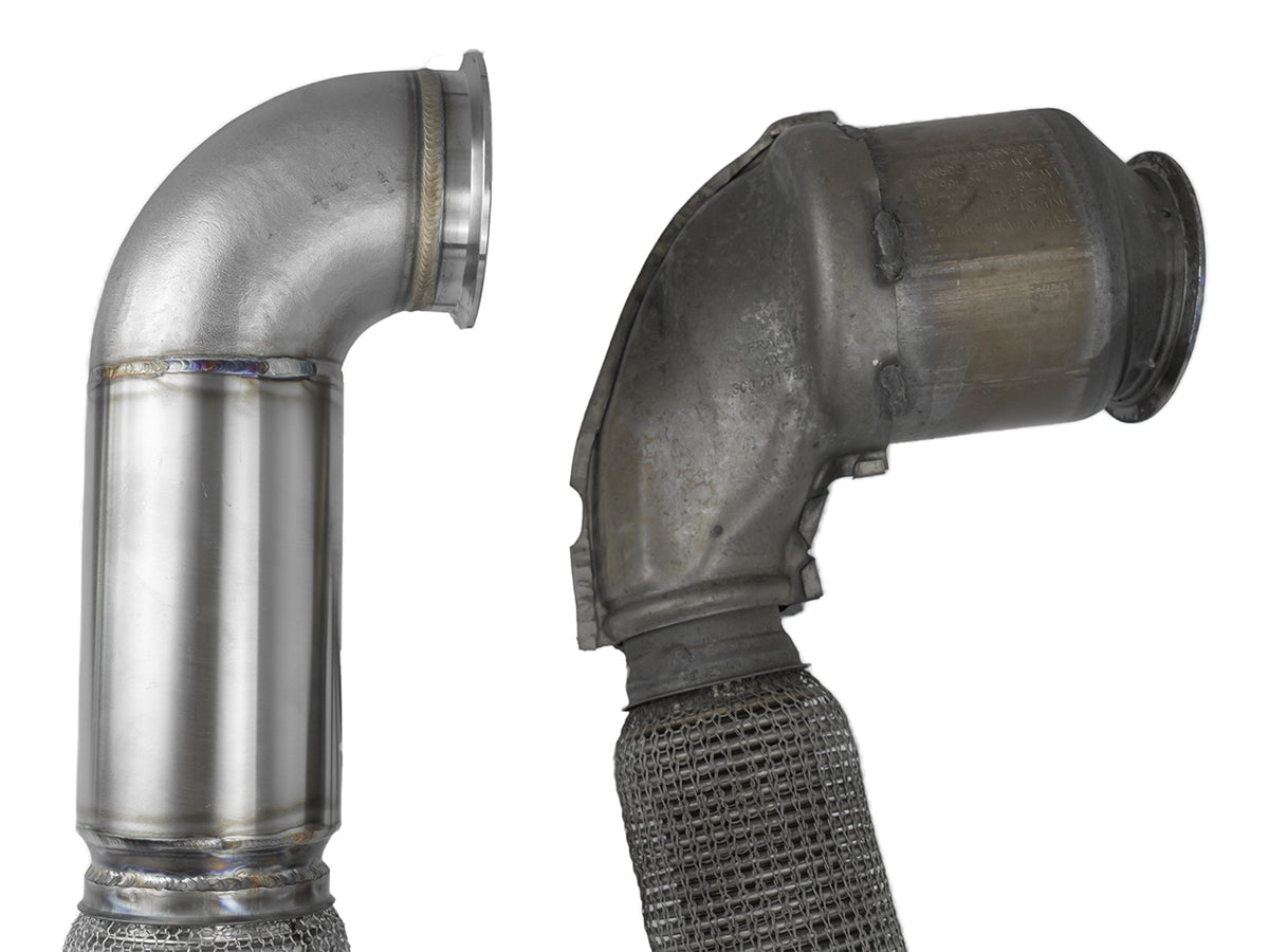 Bull-X Downpipe 3"/ 3.5" Oberteil VAG 2.0 T(F)SI 180/220PS (mit ECE*)