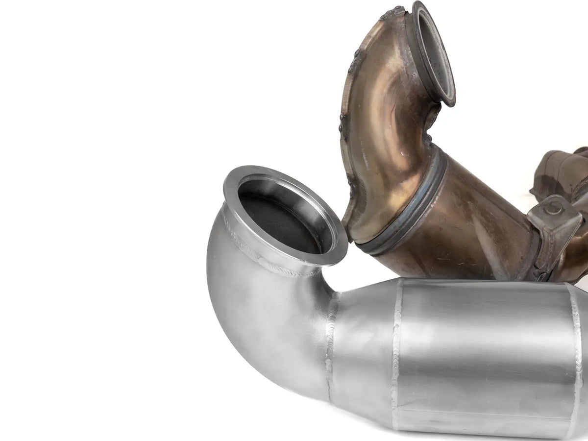 Bull-X Downpipe 3,5" Audi S1 8X 2.0 TFSI quattro 231PS (mit ECE*)