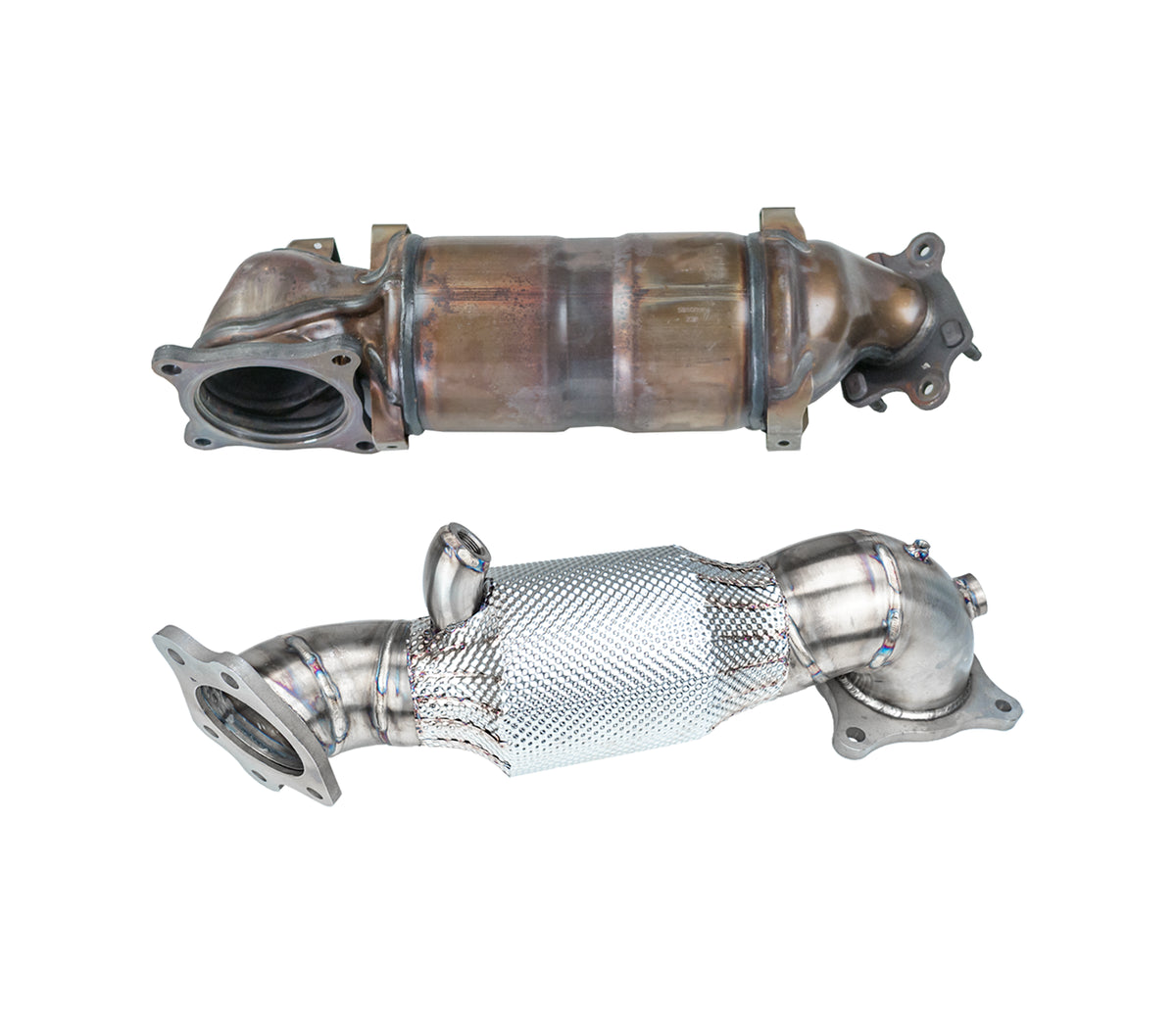 Bull-X Downpipe 3,5" Honda Civic Type R FK2 310PS