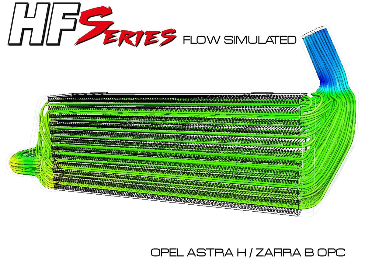 HF-Series Ladeluftkühler Kit Opel Astra H/ Zafira B Turbo 2.0L inkl. OPC
