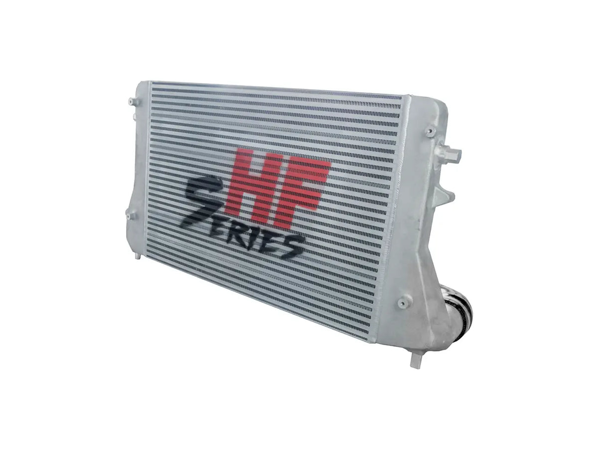 HF-Series Ladeluftkühler Kit V2 Double DIN VAG 1.8-2.0 T(F)SI / 1.6-2.0 TDI