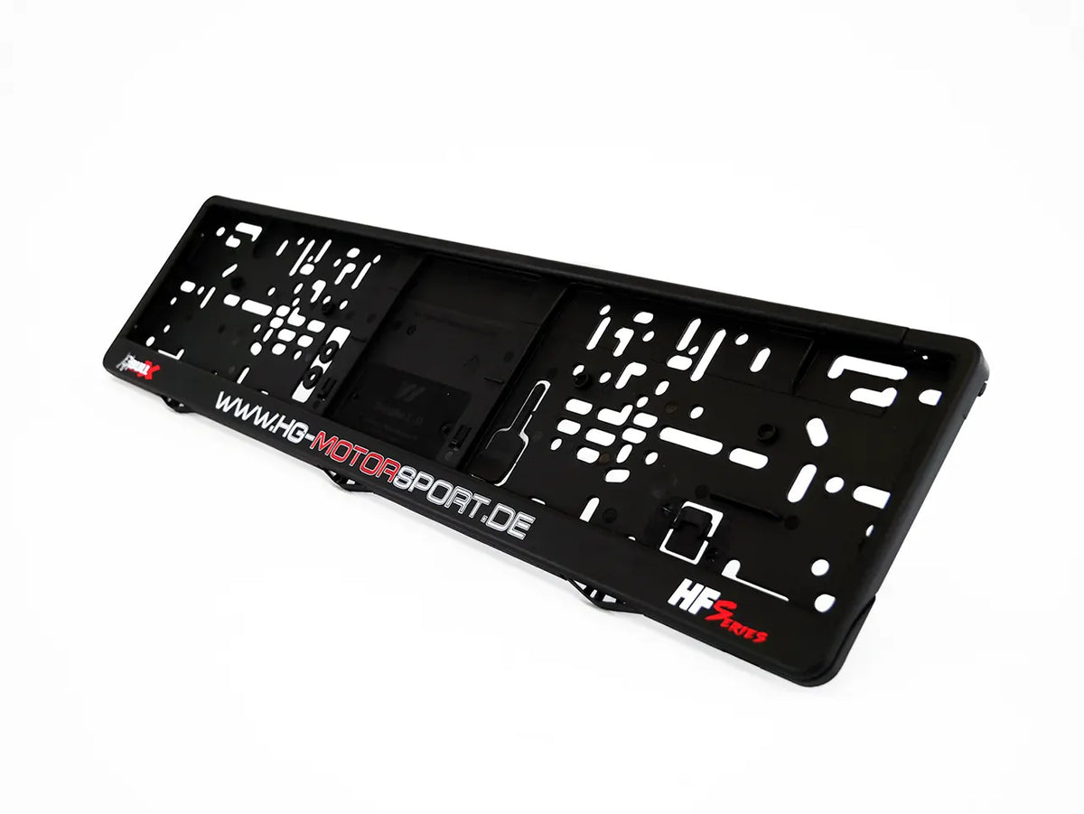 Kennzeichenhalter "HG-MOTORSPORT" 52cm