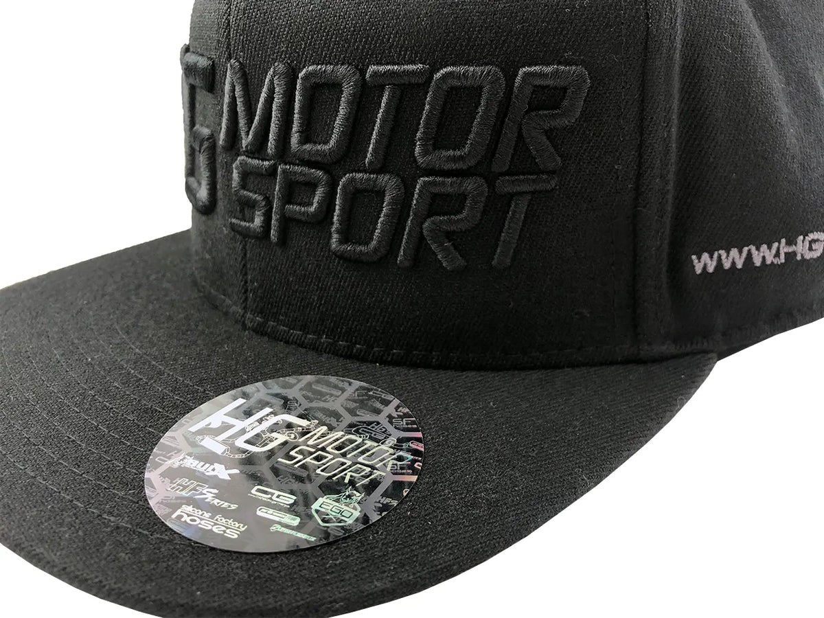 "HG-Motorsport" Black on Black Cap