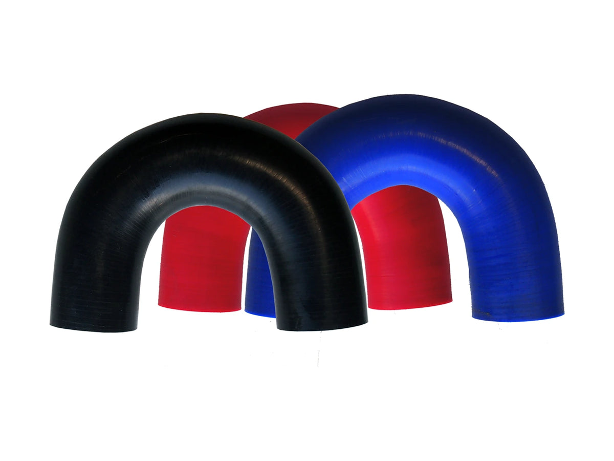 Silikonbogen 180°C (6,5mm - 51mm Innendurchmesser)