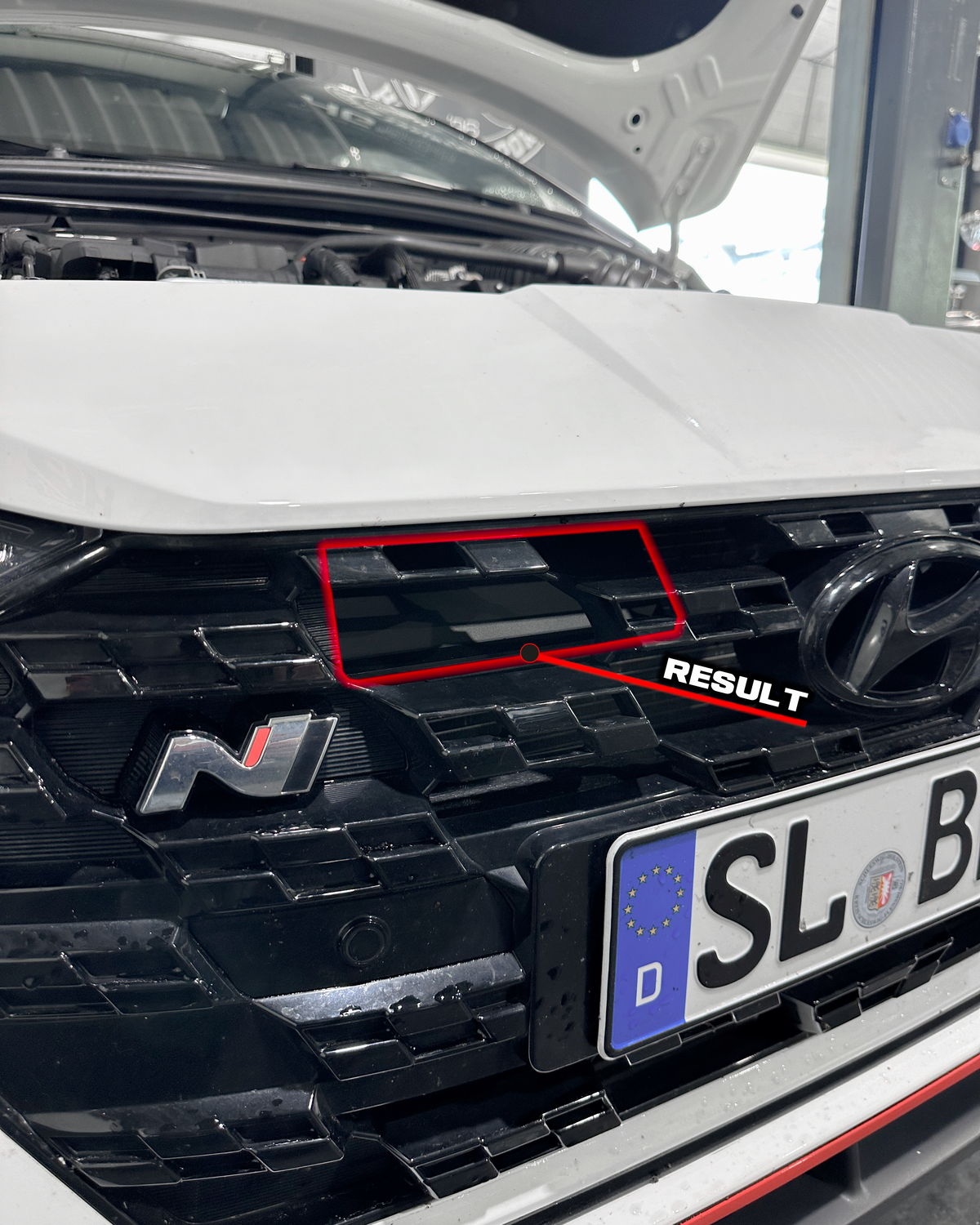 Luftleitblech HF-Series Hyundai I20N