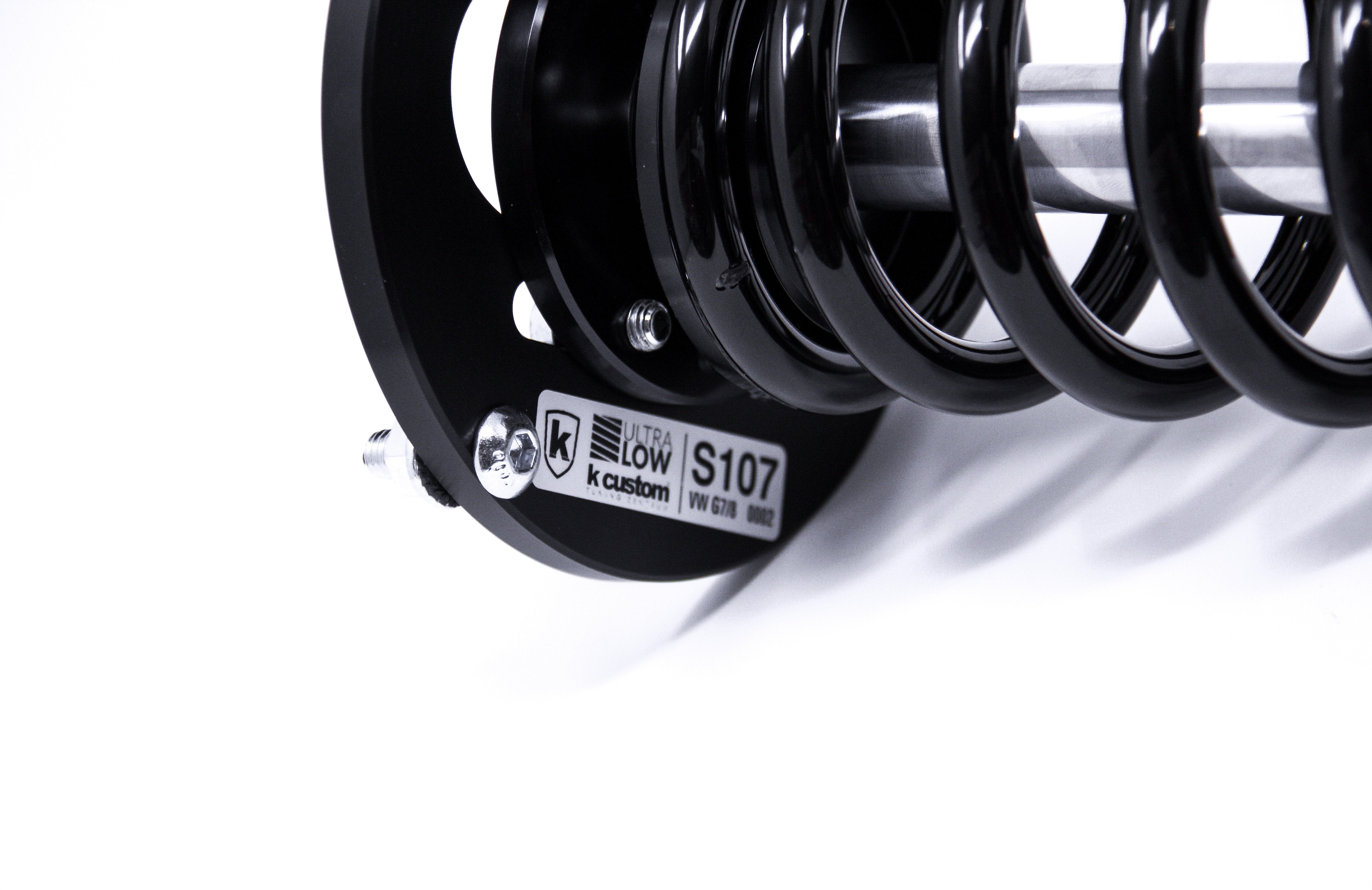 K-custom ultraLOW Gewindefahrwerk - 55 mm Mehrlenker mit Stützlager // maximal zulässige Vorderachslast: 1.220kg | maximal zulässige Hinterachslast: 1.000kg