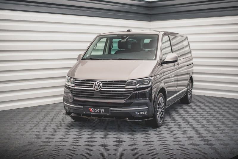 Maxton Cup Spoilerlippe Front Ansatz V.1 für Volkswagen T6.1