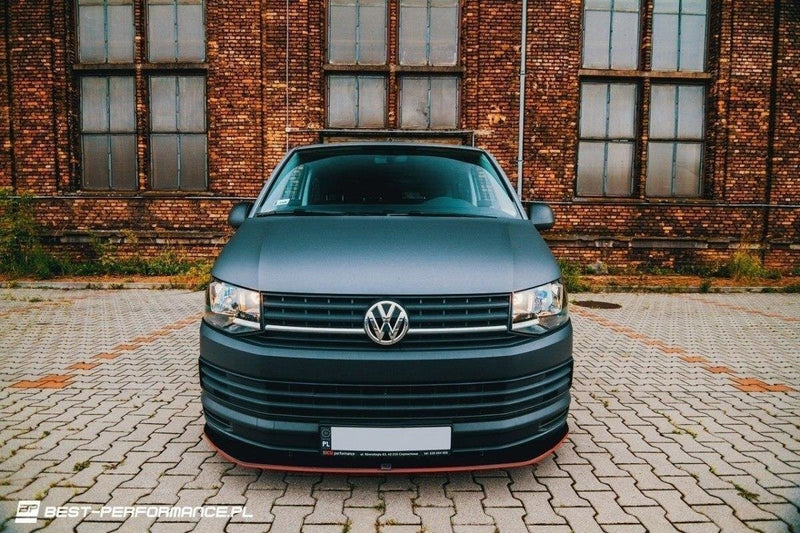 Maxton Cup Spoilerlippe Front Ansatz V.1 für Volkswagen T6