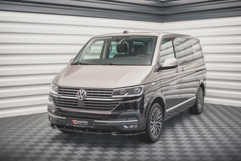 Maxton Cup Spoilerlippe Front Ansatz V.2 für Volkswagen T6.1