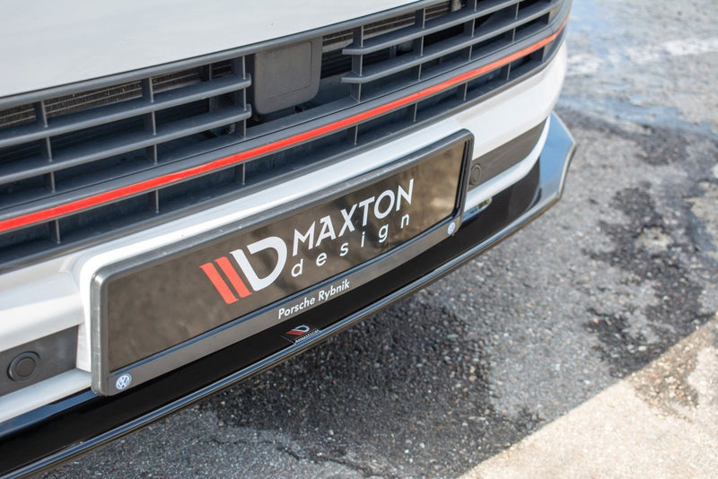 Maxton Cup Spoilerlippe Front Ansatz V.2 für Volkswagen T6