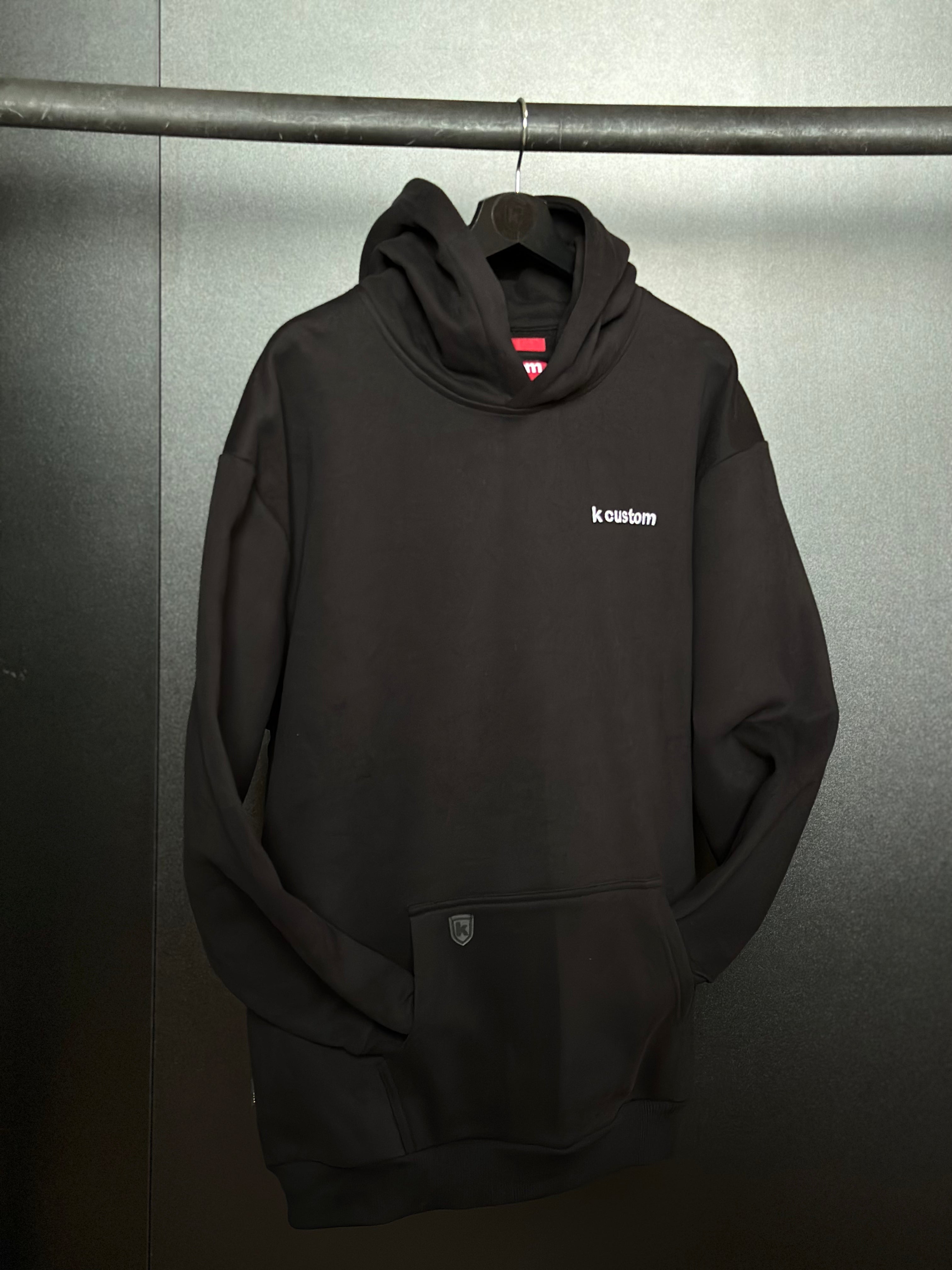 #NOOPTION Hoodie " - Hoodie black mit Print